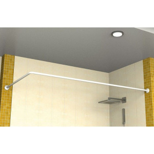 Карниз для шторы в ванную, 90 х 3 см, d=2,5 см Карниз для шторы в ванную, 90 х 3 см, d=2,5 см