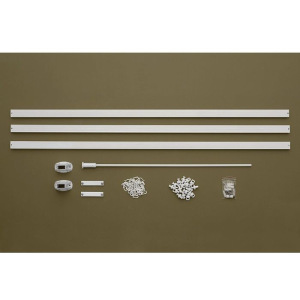 Карниз для шторы в ванную, гибкий, 100 х 3 см Карниз для шторы в ванную, гибкий, 100 х 3 см