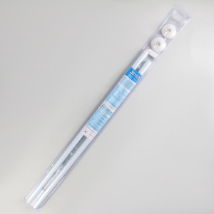 Карниз для ванной комнаты г-образный, 80×80 см, цвет белый Карниз для ванной комнаты г-образный, 80×80 см, цвет белый