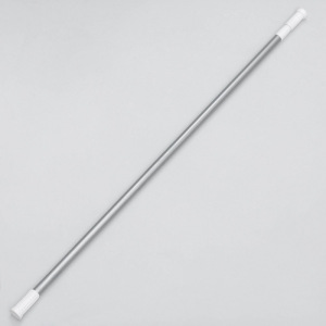 Карниз для ванной комнаты, телескопический 110-200 см, цвет серый Карниз для ванной комнаты, телескопический 110-200 см, цвет серый