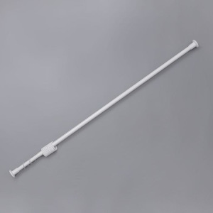 Карниз для ванной комнаты, телескопический 120-220 см, цвет белый Карниз для ванной комнаты, телескопический 120-220 см, цвет белый