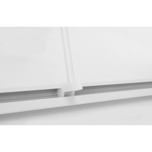 Карниз для ванной (современный дизайн) универсальный, цвет белый Карниз для ванной (современный дизайн) универсальный, цвет белый