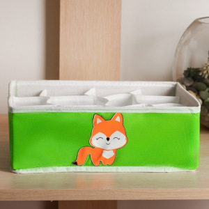 Кофр для белья «Лиса»,12 ячеек Кофр для белья «Лиса»,12 ячеек