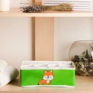 Кофр для белья «Лиса»,12 ячеек Кофр для белья «Лиса»,12 ячеек