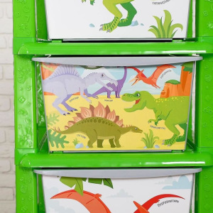 Комод детский «Дино», 5 секции Комод детский «Дино», 5 секции