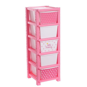 Комод детский «Принцесса «, 5 секции Комод детский «Принцесса «, 5 секции