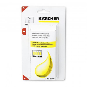 Концентрат средства для мойки окон Karcher RM 503, 6.295-302, 4x20 мл Концентрат средства для мойки окон Karcher RM 503, 6.295-302, 4x20 мл