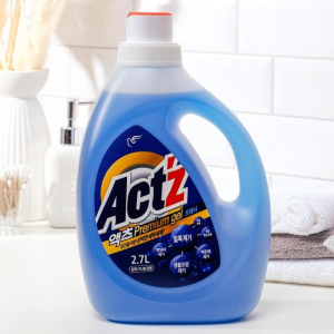 Концентрированный гель,Act’z Premium Gel,для стирки белья, аромат мяты 2,7 л Концентрированный гель,Act’z Premium Gel,для стирки белья, аромат мяты 2,7 л