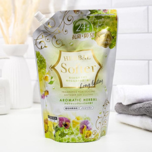 Концентрированный кондиционер для белья Mitsuei, смягчающий, аромат душистых трав, 1200 мл Концентрированный кондиционер для белья Mitsuei, смягчающий, аромат душистых трав, 1200 мл