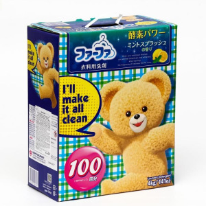 Концентрированный стиральный порошок с отбеливающим эффектом,Морозная свежесть 4 кг Концентрированный стиральный порошок с отбеливающим эффектом,Морозная свежесть 4 кг