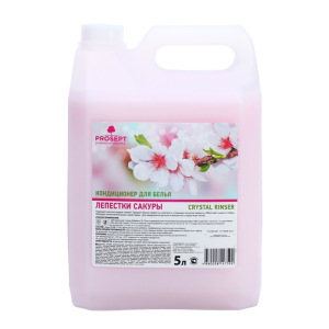 Кондиционер для белья Crystal Rinser "Лепестки сакуры", концентрат, 5 л Кондиционер для белья Crystal Rinser "Лепестки сакуры", концентрат, 5 л