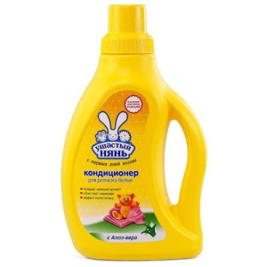 Кондиционер для детского белья Ушастый нянь, с алоэ вера, 750 мл Кондиционер для детского белья Ушастый нянь, с алоэ вера, 750 мл