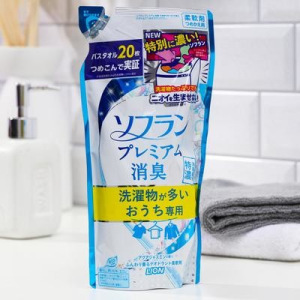 Кондиционер для стирки белья Lion Soflan, аромат жасмина и акватики, 430 мл Кондиционер для стирки белья Lion Soflan, аромат жасмина и акватики, 430 мл