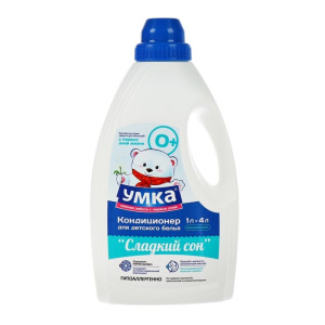Кондиционер-концентрат для детского белья "Умка" Сладкий сон, 0+ 1 л Кондиционер-концентрат для детского белья "Умка" Сладкий сон, 0+ 1 л