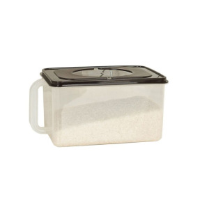 Контейнер для холодильника с ручкой, кофейный Контейнер для холодильника с ручкой, кофейный