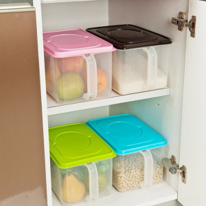 Контейнер для холодильника с ручкой, зеленый Контейнер для холодильника с ручкой, зеленый