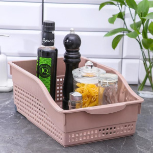 Контейнер для хранения хозяйственный «Лофт», 31×21×12,5 см, на колёсах, цвет мокка Контейнер для хранения хозяйственный «Лофт», 31×21×12,5 см, на колёсах, цвет мокка