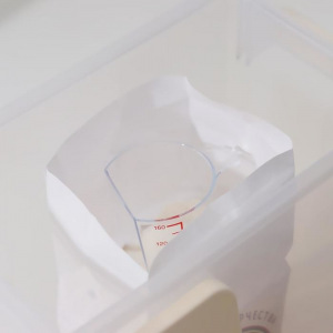 Контейнер для хранения на колёсиках YAMADA, 9,8 л, 17,4×30,2×30,4 см, мерная кружка, цвет прозрачный Контейнер для хранения на колёсиках YAMADA, 9,8 л, 17,4×30,2×30,4 см, мерная кружка, цвет прозрачный