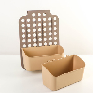 Контейнер подвесной универсальный с регулируемыми ячейками, цвет бежевый Контейнер подвесной универсальный с регулируемыми ячейками, цвет бежевый