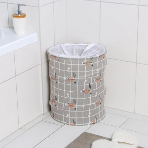 Корзина для белья складная «Прованс», 35×35×43 см Корзина для белья складная «Прованс», 35×35×43 см