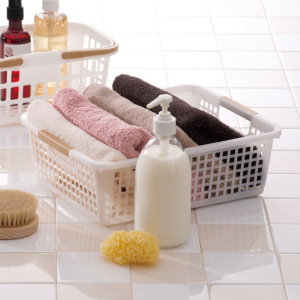 Корзина для хранения, 31×25×10 см, цвет белый Корзина для хранения, 31×25×10 см, цвет белый