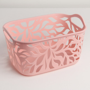 Корзина для хранения «Листья», 23,5×17,5×11,8 см, цвет МИКС Корзина для хранения «Листья», 23,5×17,5×11,8 см, цвет МИКС