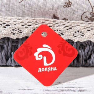 Корзина для хранения плетёная Доляна «Полянка», 18×12×8 см, цвет серый Корзина для хранения плетёная Доляна «Полянка», 18×12×8 см, цвет серый