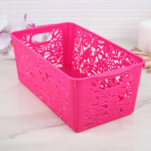 Корзина для хранения «Птицы», 28×15×11 см, цвет МИКС Корзина для хранения «Птицы», 28×15×11 см, цвет МИКС