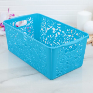 Корзина для хранения «Птицы», 28×15×11 см, цвет МИКС Корзина для хранения «Птицы», 28×15×11 см, цвет МИКС