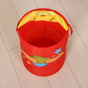 Корзина для игрушек Медвежонок Винни и его друзья с ручками и крышкой Корзина для игрушек Медвежонок Винни и его друзья с ручками и крышкой