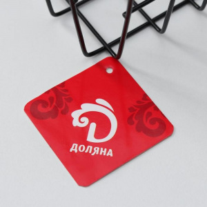 Корзина для мелочей Доляна, 29×11,5×13 см, цвет чёрный Корзина для мелочей Доляна, 29×11,5×13 см, цвет чёрный