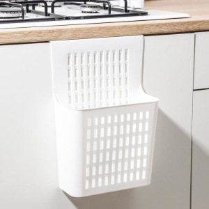 Корзина подвесная на дверь, 25×13×36 см, цвет белый Корзина подвесная на дверь, 25×13×36 см, цвет белый