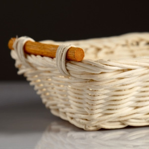 Корзина с ручками, 14×19×5 см, ротанг Корзина с ручками, 14×19×5 см, ротанг