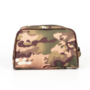 Косметичка дорожная, отдел на молнии, с подкладом, цвет коричневый Косметичка дорожная, отдел на молнии, с подкладом, цвет коричневый