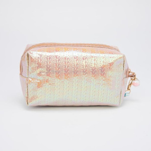 Косметичка дорожная, отдел на молнии, с ручкой, цвет бежевый Косметичка дорожная, отдел на молнии, с ручкой, цвет бежевый