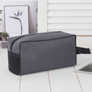 Косметичка дорожная, отдел на молнии, с ручкой, цвет серый Косметичка дорожная, отдел на молнии, с ручкой, цвет серый