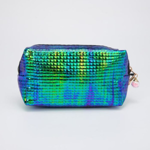 Косметичка дорожная, отдел на молнии, с ручкой, цвет зелёный Косметичка дорожная, отдел на молнии, с ручкой, цвет зелёный