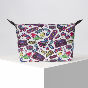 Косметичка простая, отдел на молнии, цвет разноцветный Косметичка простая, отдел на молнии, цвет разноцветный