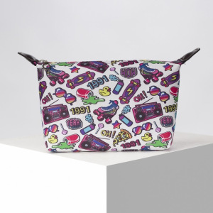 Косметичка простая, отдел на молнии, цвет разноцветный Косметичка простая, отдел на молнии, цвет разноцветный