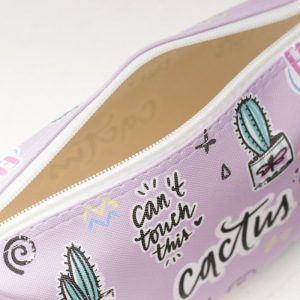 Косметичка простая, отдел на молнии, цвет розовый Косметичка простая, отдел на молнии, цвет розовый