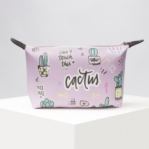 Косметичка простая, отдел на молнии, цвет розовый Косметичка простая, отдел на молнии, цвет розовый