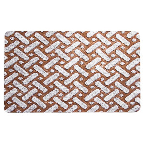 Ковёр придверный Siesta 50 х 80 см, без подложки, цвет МИКС Ковёр придверный Siesta 50 х 80 см, без подложки, цвет МИКС