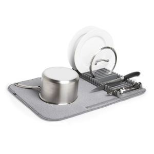 Коврик для сушки посуды Udry, тёмно-серый Коврик для сушки посуды Udry, тёмно-серый