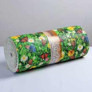 Коврик для ванной комнаты 0,65х15 м "Реальность. Полевые цветы" Коврик для ванной комнаты 0,65х15 м "Реальность. Полевые цветы"