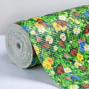 Коврик для ванной комнаты 0,65х15 м "Реальность. Полевые цветы" Коврик для ванной комнаты 0,65х15 м "Реальность. Полевые цветы"