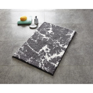 Коврик для ванной комнаты Marmor, цвет серый, 55х50 см Коврик для ванной комнаты Marmor, цвет серый, 55х50 см