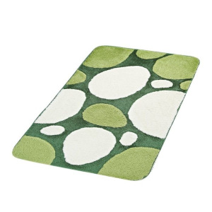 Коврик для ванной, комнаты Pepple, цвет зеленый Коврик для ванной, комнаты Pepple, цвет зеленый