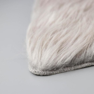 Коврик Доляна «Сердца», 60×90 см, цвет cерый Коврик Доляна «Сердца», 60×90 см, цвет cерый