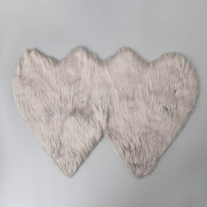 Коврик Доляна «Сердца», 60×90 см, цвет cерый Коврик Доляна «Сердца», 60×90 см, цвет cерый