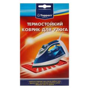 Коврик-подставка для горячего утюга Тopperr, красный Коврик-подставка для горячего утюга Тopperr, красный